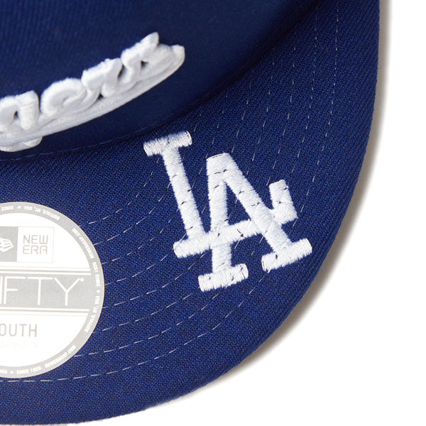 Youth 9FIFTY MLB Visor Logo ロサンゼルス・ドジャース ダークロイヤル