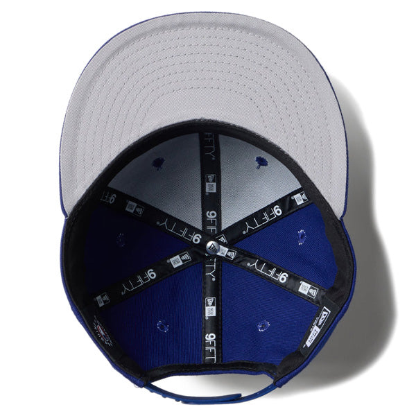 Youth 9FIFTY MLB Visor Logo ロサンゼルス・ドジャース ダークロイヤル