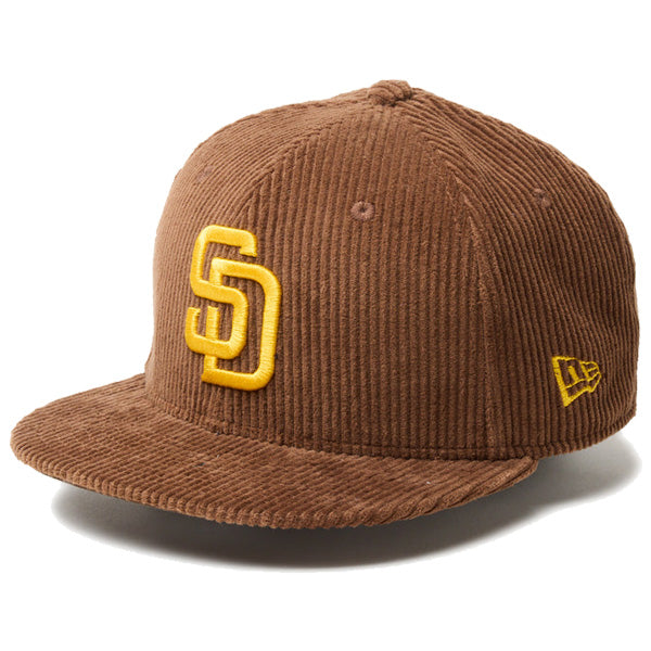 Youth 9FIFTY MLB Corduroy コーデュロイ サンディエゴ・パドレス キャメル