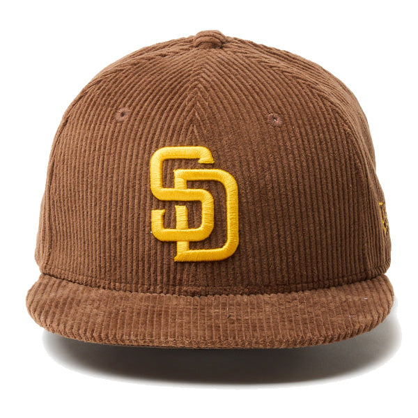 Youth 9FIFTY MLB Corduroy コーデュロイ サンディエゴ・パドレス キャメル