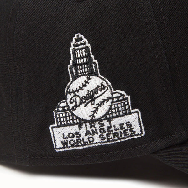 Youth 9FORTY A-Frame Black & White ロサンゼルス・ドジャース クーパーズタウン ブラック
