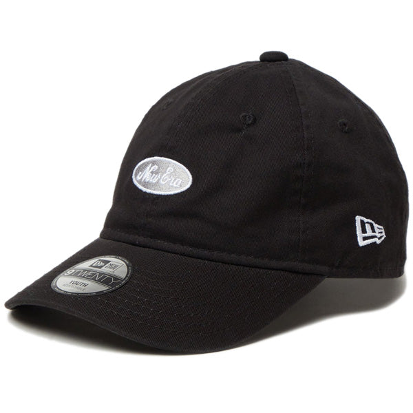 Youth 9TWENTY Oval Logo ブラック