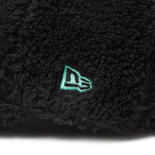 Youth 9TWENTY Mink Fleece ミンクフリース フェルトパッチ ブラック