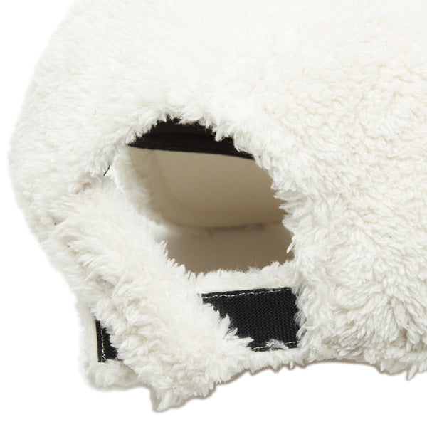 Youth 9TWENTY Mink Fleece ミンクフリース フェルトパッチ アイボリー