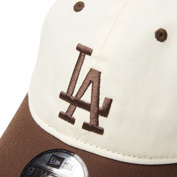 Youth 9TWENTY MLB 2-Tone ロサンゼルス・ドジャース クローム ブラウンバイザー
