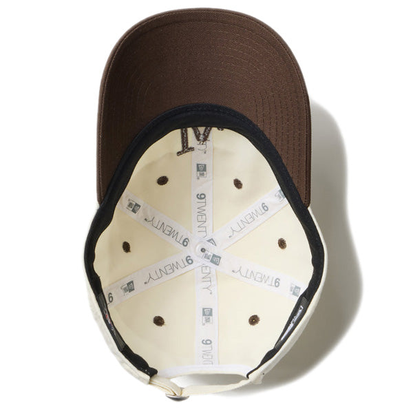 Youth 9TWENTY MLB 2-Tone ロサンゼルス・ドジャース クローム ブラウンバイザー