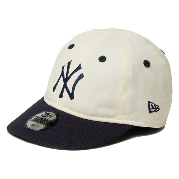My 1st 9TWENTY MLB 2-Tone ニューヨーク・ヤンキース クローム ネイビーバイザー