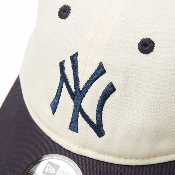 My 1st 9TWENTY MLB 2-Tone ニューヨーク・ヤンキース クローム ネイビーバイザー