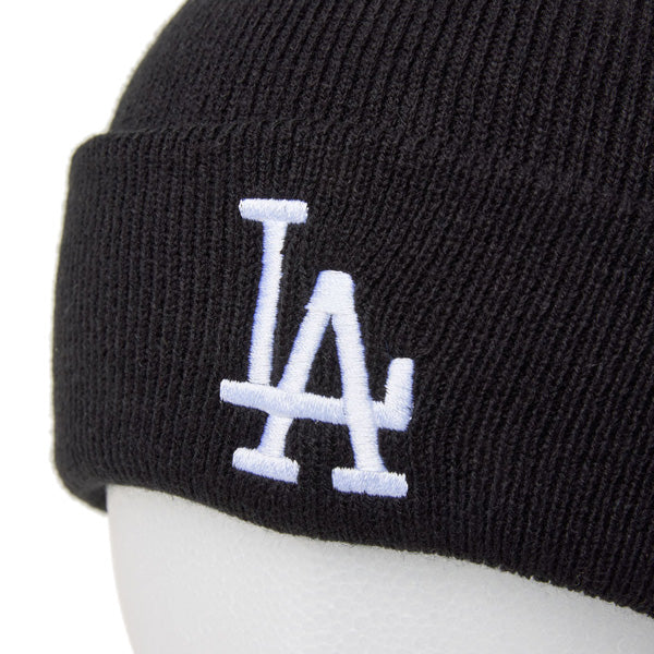 Kid's ベーシック カフニット MLB Team Logo ロサンゼルス・ドジャース ブラック