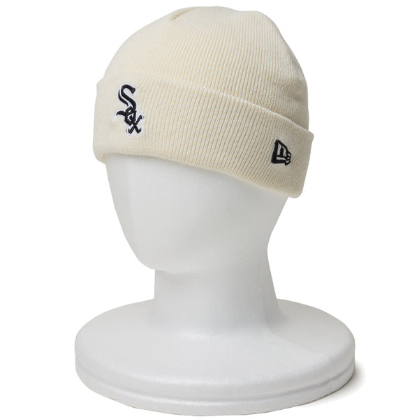 Kid's ベーシック カフニット MLB Team Logo シカゴ・ホワイトソックス オフホワイト