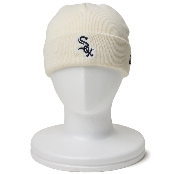 Kid's ベーシック カフニット MLB Team Logo シカゴ・ホワイトソックス オフホワイト
