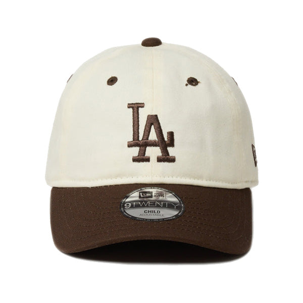 Child 9TWENTY MLB 2-Tone ロサンゼルス・ドジャース クローム ブラウンバイザー