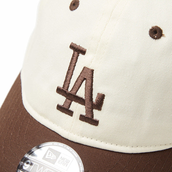 Child 9TWENTY MLB 2-Tone ロサンゼルス・ドジャース クローム ブラウンバイザー