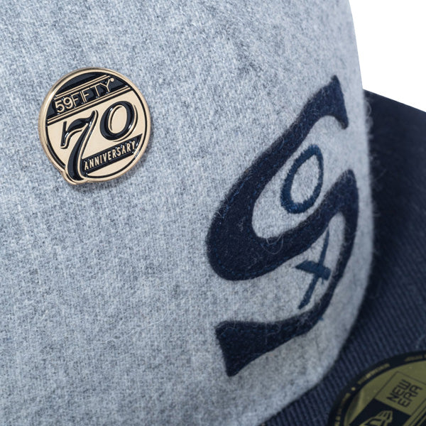 59FIFTY 59FIFTY DAY Memorial Collection シカゴ・ホワイトソックス クーパーズタウン ヘザーグレー