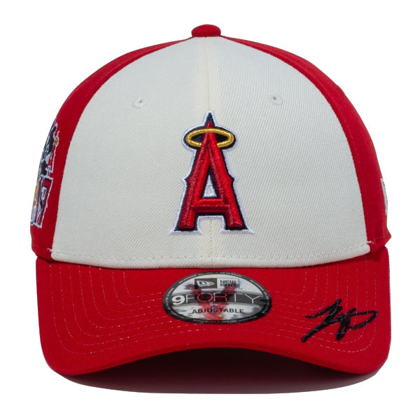 9FORTY Shohei Ohtani American League MVP & Home Runs Leaders ロサンゼルス・エンゼルス スカーレット / クロームホワイト