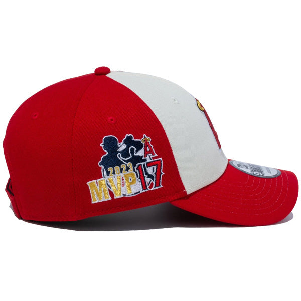 9FORTY Shohei Ohtani American League MVP & Home Runs Leaders ロサンゼルス・エンゼルス スカーレット / クロームホワイト