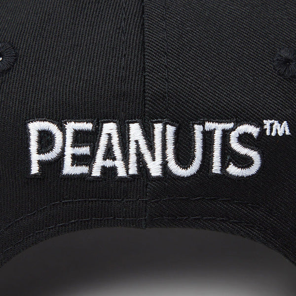 9FORTY A-Frame PEANUTS ピーナッツ スヌーピー ホワイト/ブラック
