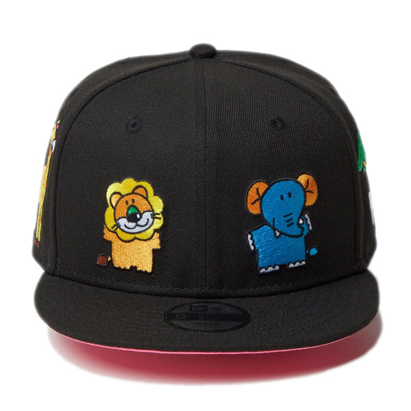 Youth 9FIFTY たべっ子どうぶつ オールオーバー ブラック