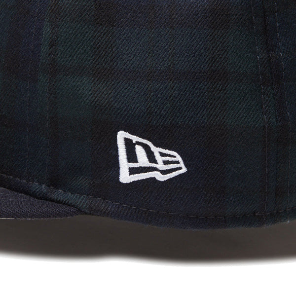 59FIFTY Powered by GORO NAKATSUGAWA(min-nano)ニューヨーク・ヤンキース ブラックウォッチ ネイビーバイザー