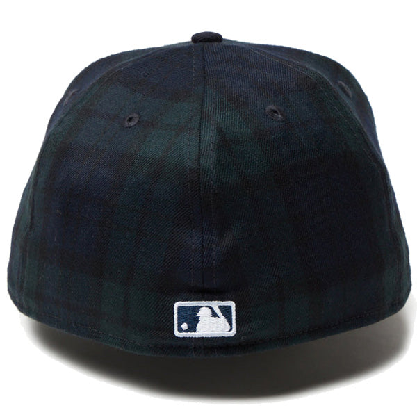 59FIFTY Powered by GORO NAKATSUGAWA(min-nano)ニューヨーク・ヤンキース ブラックウォッチ ネイビーバイザー