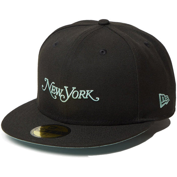 59FIFTY New York Magazine ブラック × シーグラス