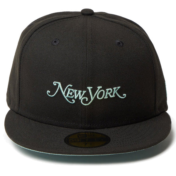 59FIFTY New York Magazine ブラック × シーグラス