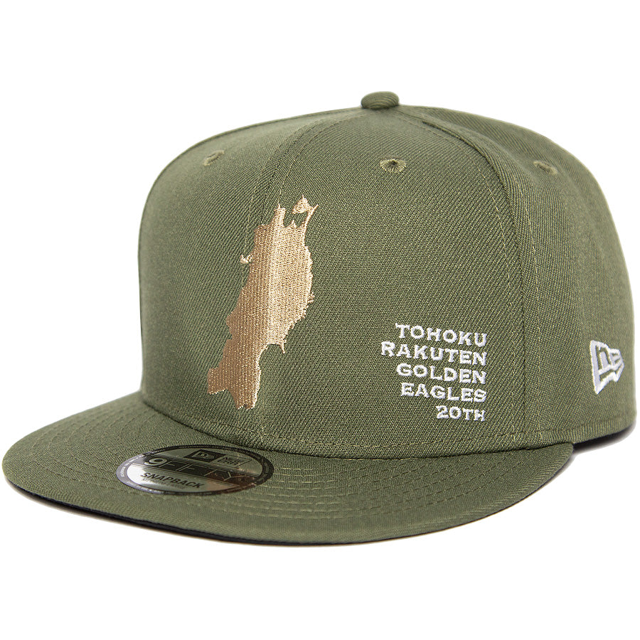 9FIFTY 楽天イーグルス 東北MAP オリーブ