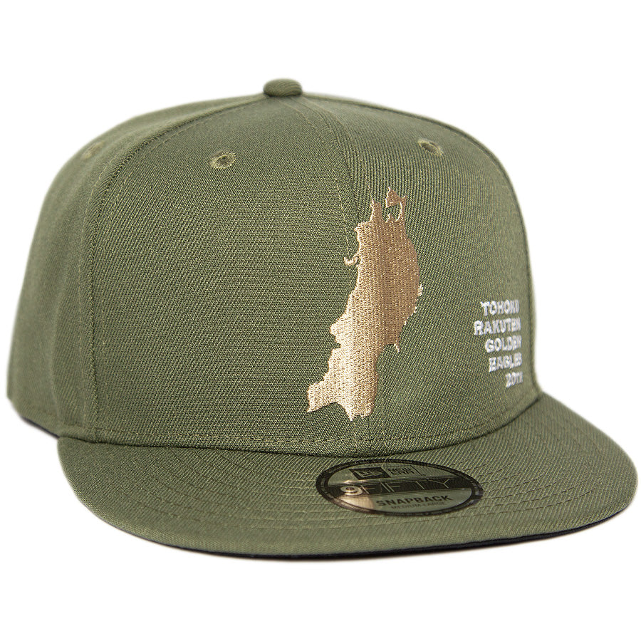 9FIFTY 楽天イーグルス 東北MAP オリーブ