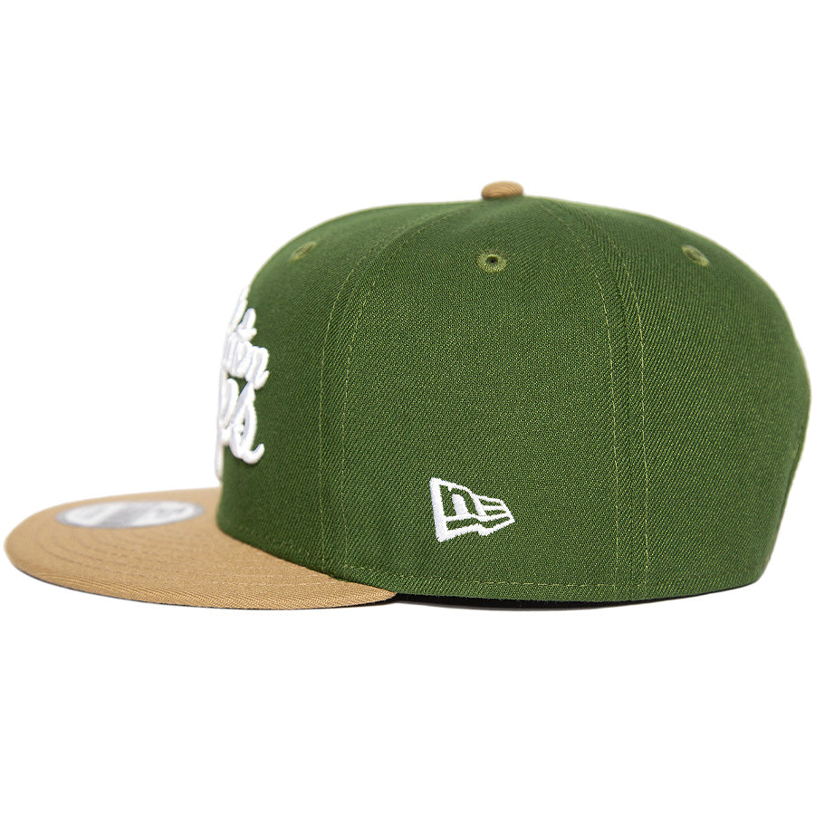 9FIFTY 楽天イーグルス Rakuten Eagles ライフルグリーン カーキバイザー