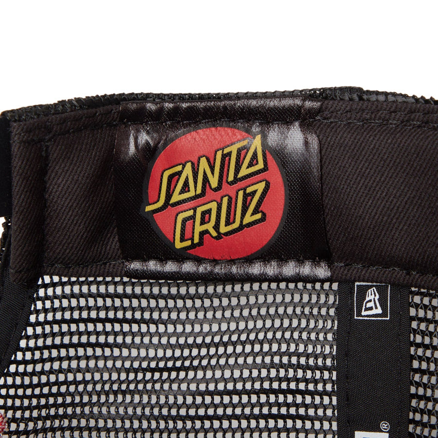 The Golfer トラッカー SANTA CRUZ チェックロゴ ブラック