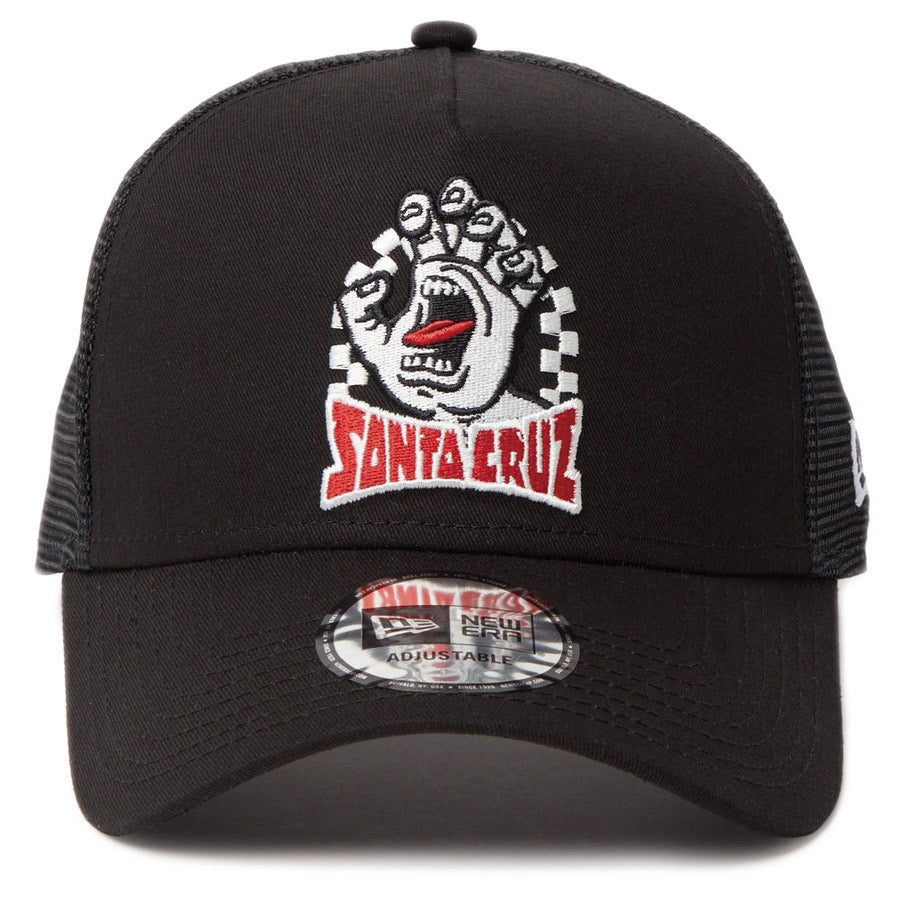 9FORTY A-Frame トラッカー SANTA CRUZ スクリーミングハンド ブラック