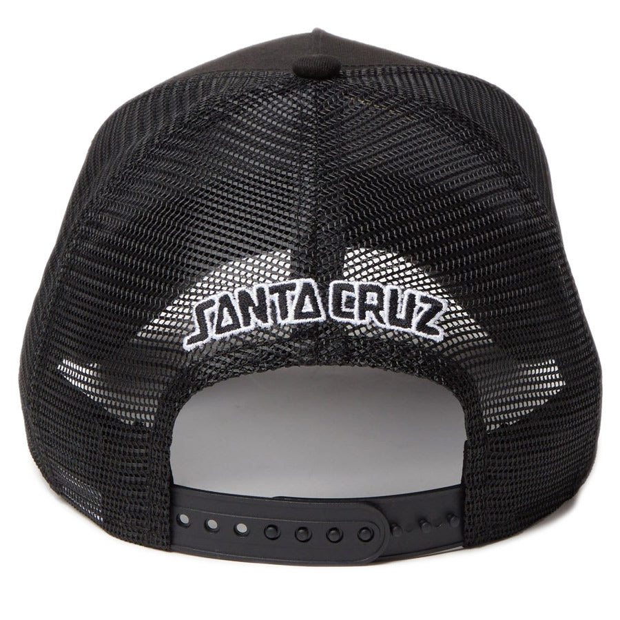 9FORTY A-Frame トラッカー SANTA CRUZ スクリーミングハンド ブラック