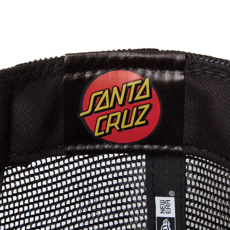 9FORTY A-Frame トラッカー SANTA CRUZ スクリーミングハンド ブラック