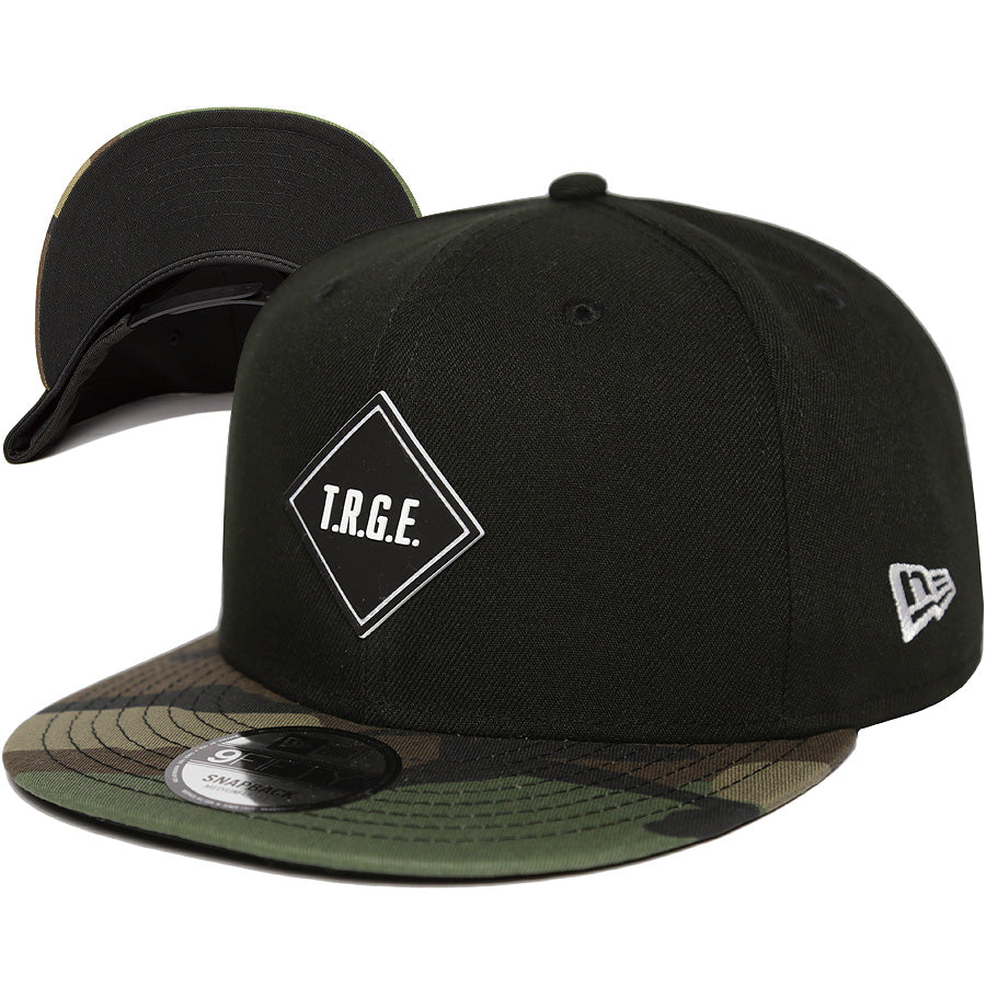 9FIFTY 楽天イーグルス T.R.G.E. パッチ ブラック ウッドランドバイザー