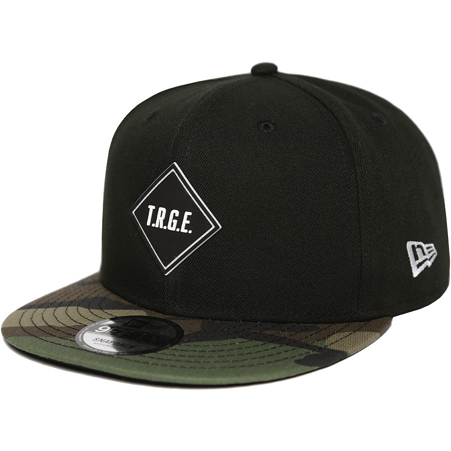 9FIFTY 楽天イーグルス T.R.G.E. パッチ ブラック ウッドランドバイザー