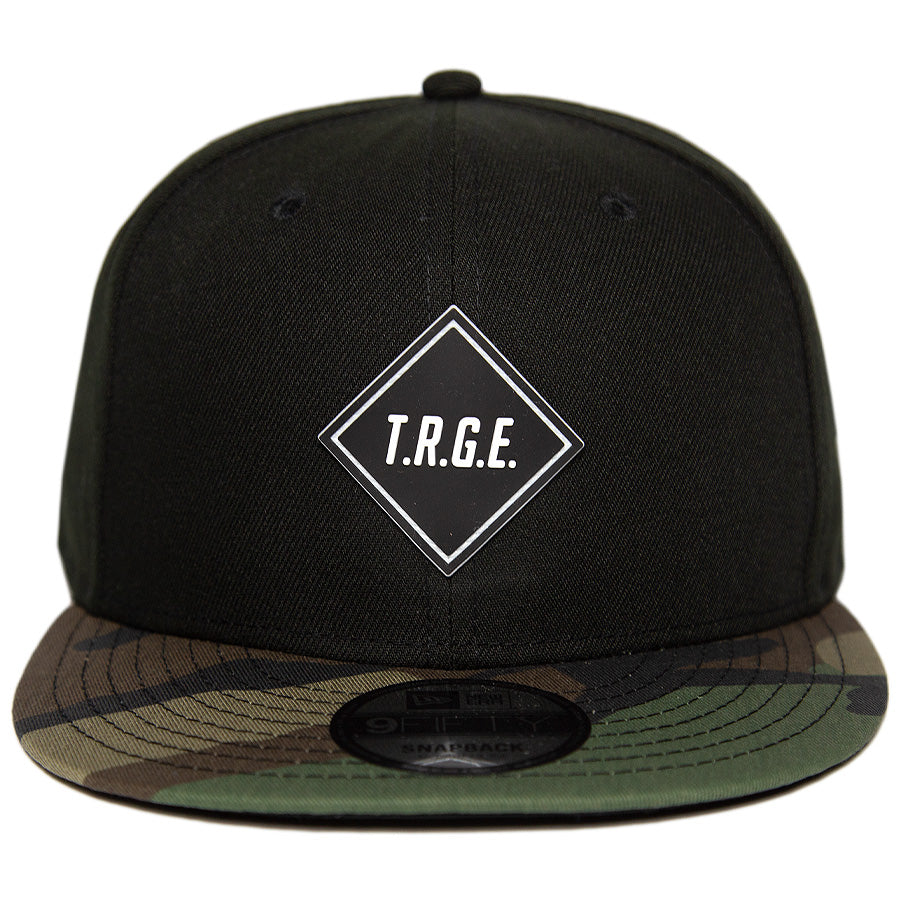 9FIFTY 楽天イーグルス T.R.G.E. パッチ ブラック ウッドランドバイザー