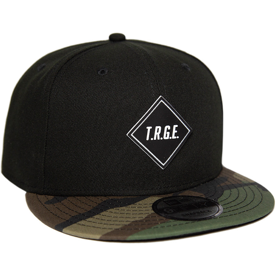 9FIFTY 楽天イーグルス T.R.G.E. パッチ ブラック ウッドランドバイザー
