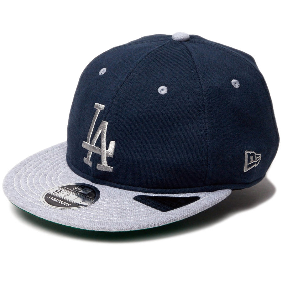 RC 9FIFTY フラットバイザー Sweat ロサンゼルス・ドジャース ネイビー グレーバイザー