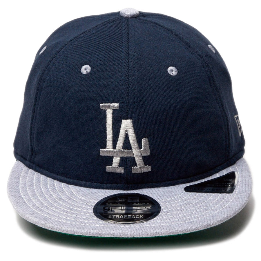 RC 9FIFTY フラットバイザー Sweat ロサンゼルス・ドジャース ネイビー グレーバイザー