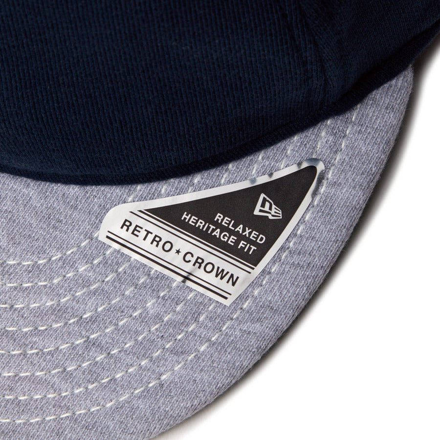 RC 9FIFTY フラットバイザー Sweat ロサンゼルス・ドジャース ネイビー グレーバイザー