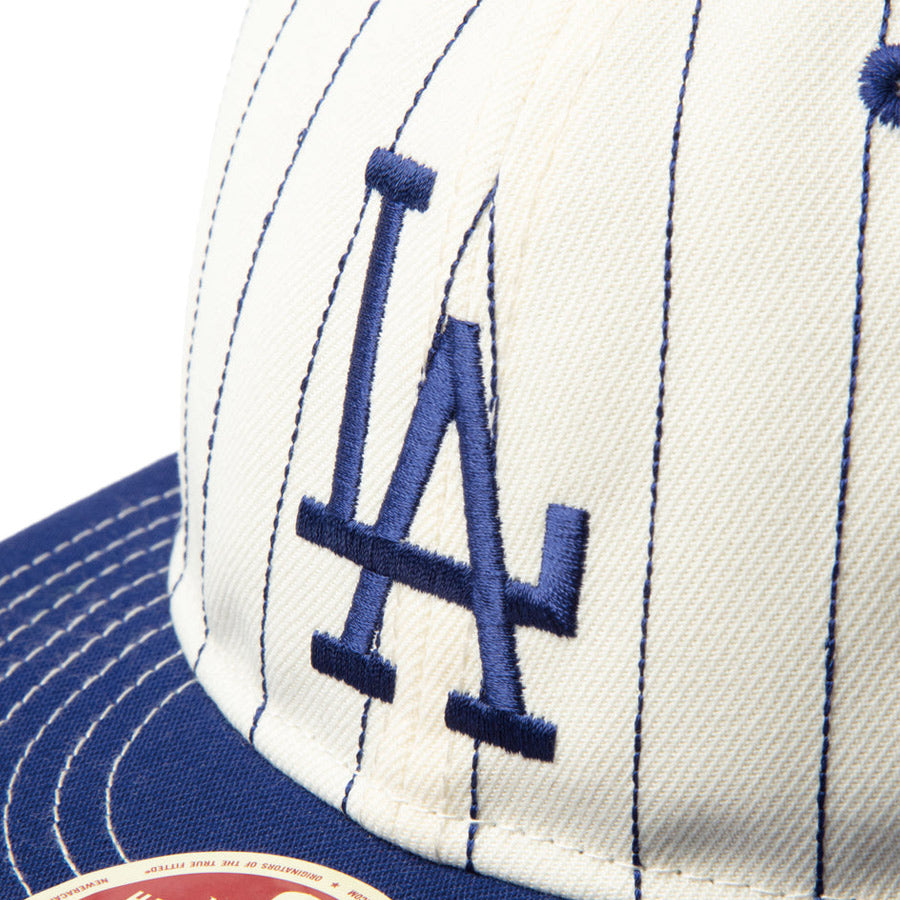 RC 59FIFTY MLB Heritage Collection ロサンゼルス・ドジャース クーパーズタウン クロームピンストライプ