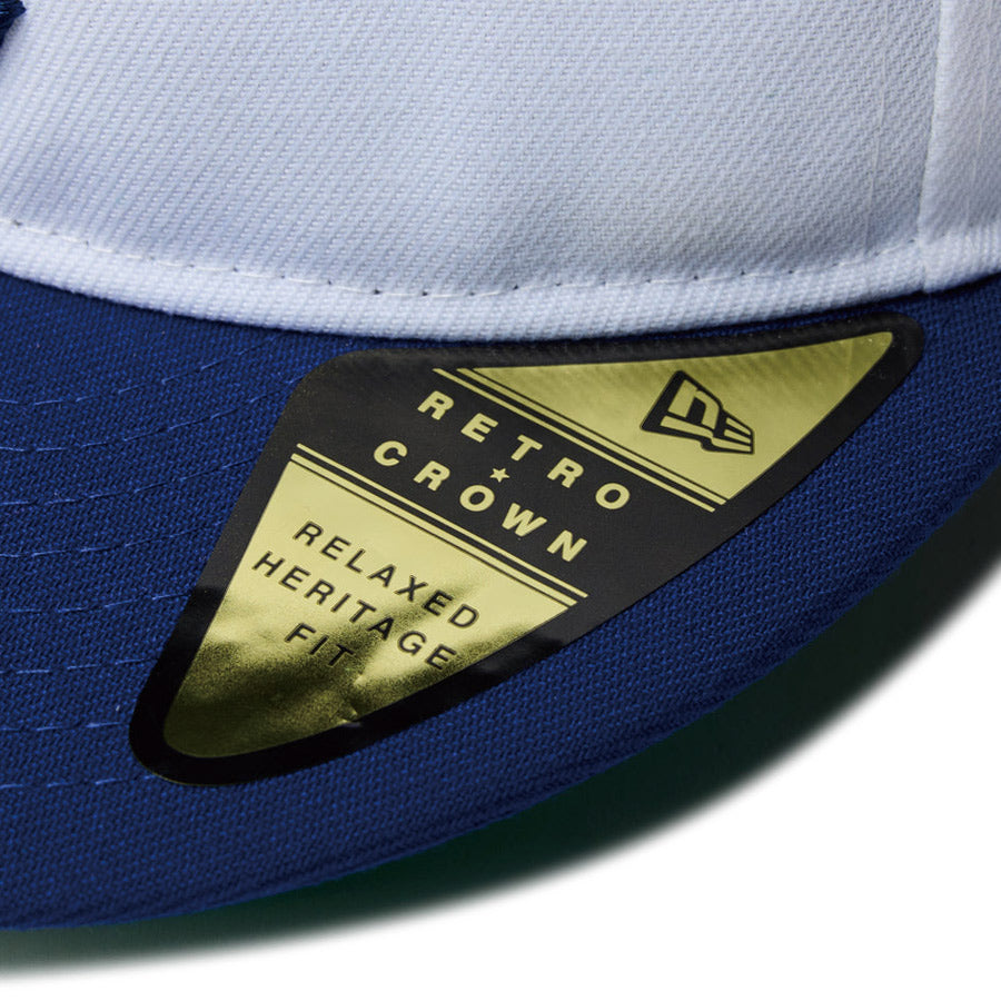 RC 59FIFTY フラットバイザー Dodgers Pack ブルックリン・ドジャース クーパーズタウン ホワイト ダークロイヤルバイザー