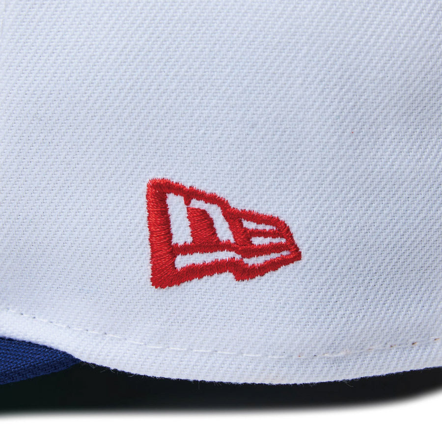 RC 59FIFTY フラットバイザー Dodgers Pack ブルックリン・ドジャース クーパーズタウン ホワイト ダークロイヤルバイザー