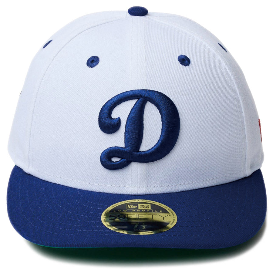 LP 59FIFTY Dodgers Pack ロサンゼルス・ドジャース ホワイト ダークロイヤルバイザー