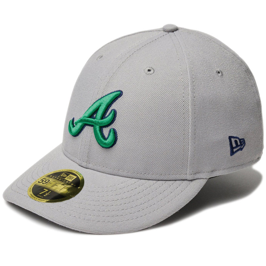 LP 59FIFTY MLB Color Variation アトランタ・ブレーブス グレー