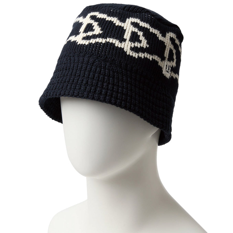 ニットバケット Knit Bucket フラッグ ネイビー