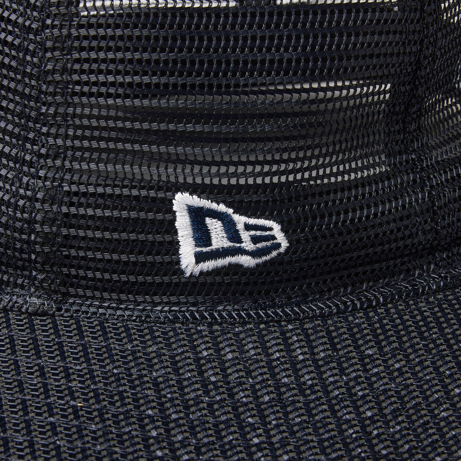フィッテド ロングブリムハット メッシュ Fitted Long Brim Hat ニューヨーク・ヤンキース ネイビー