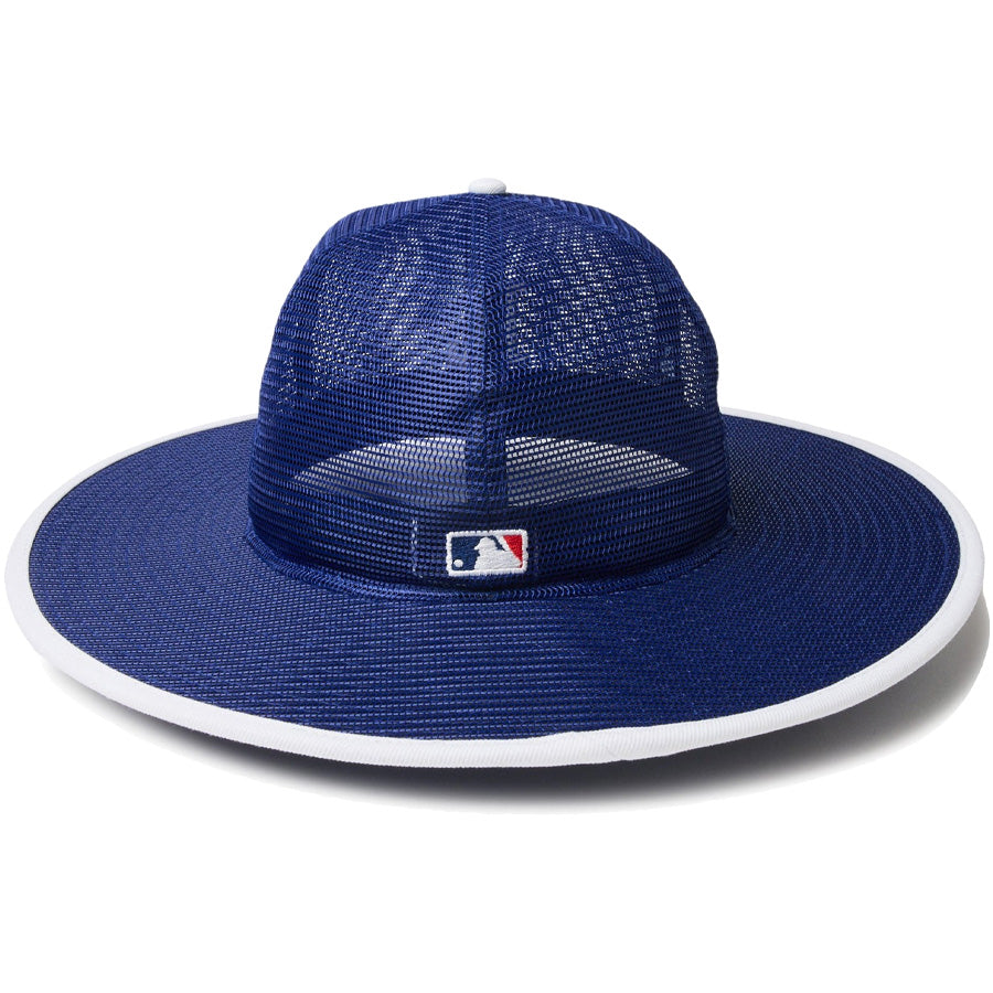 フィッテド ロングブリムハット メッシュ Fitted Long Brim Hat ロサンゼルス・ドジャース ダークロイヤル