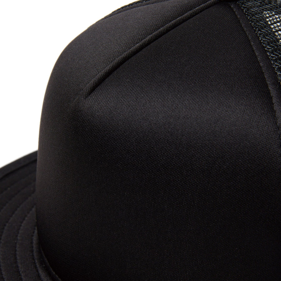 5-Panel バケットハット A-Frame トラッカー ベーシック ブラック