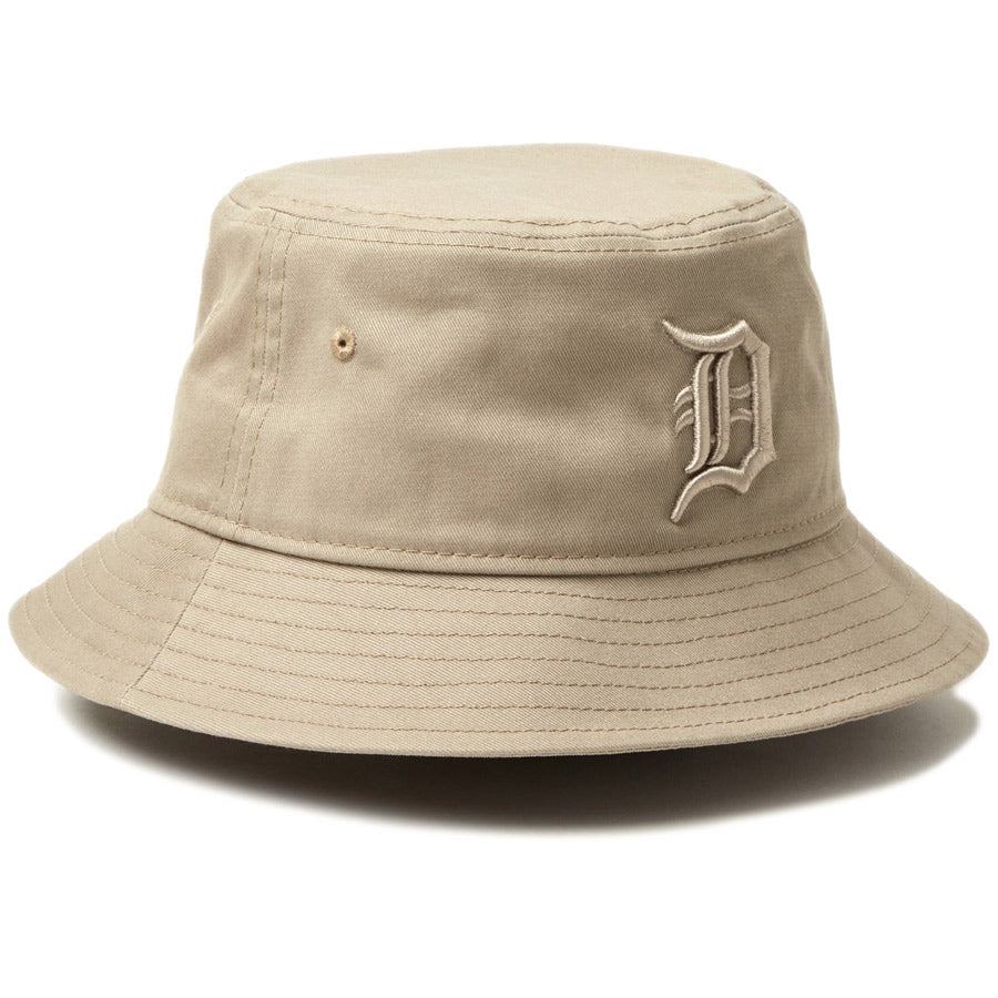 バケット01 MLB Tonal Bucket Hat デトロイト・タイガース ペブル